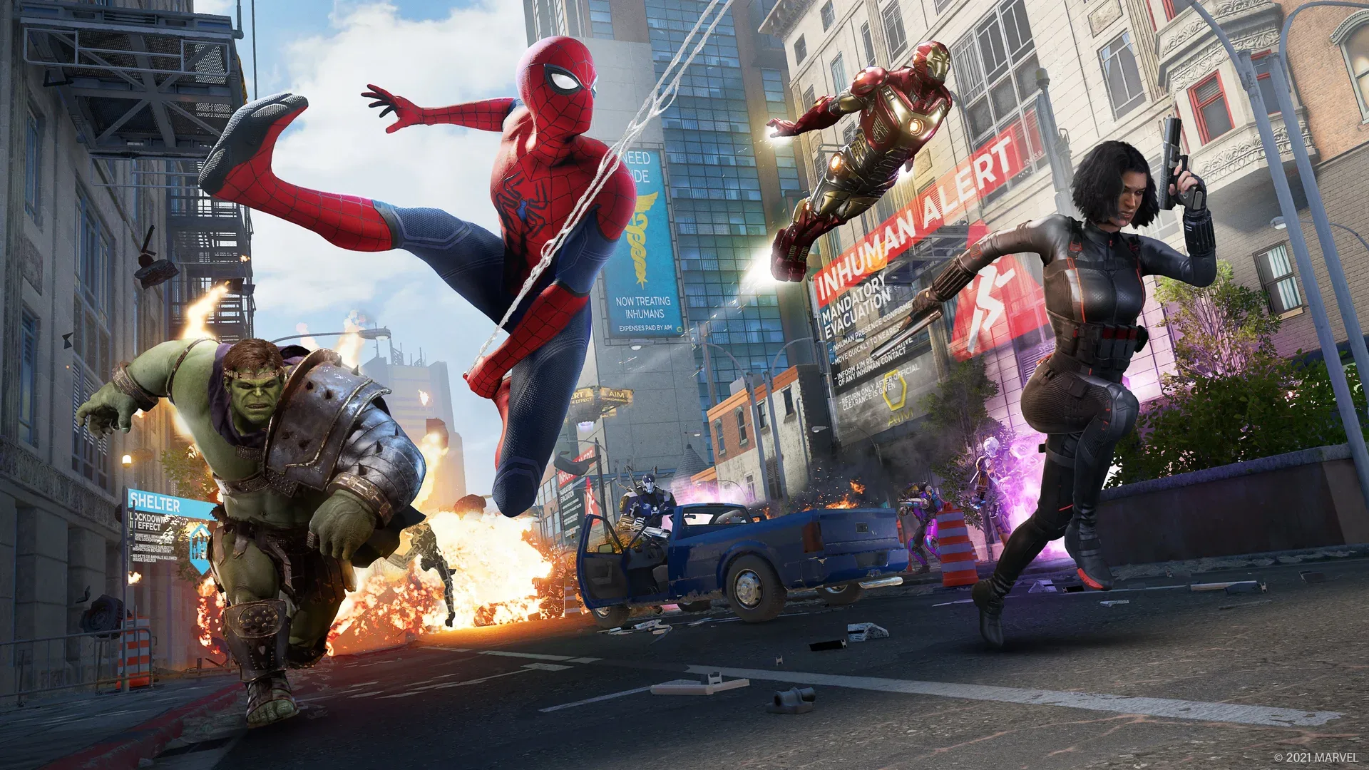 Captura de pantalla - Marvel's Avengers: Spider-Man - With Great Power