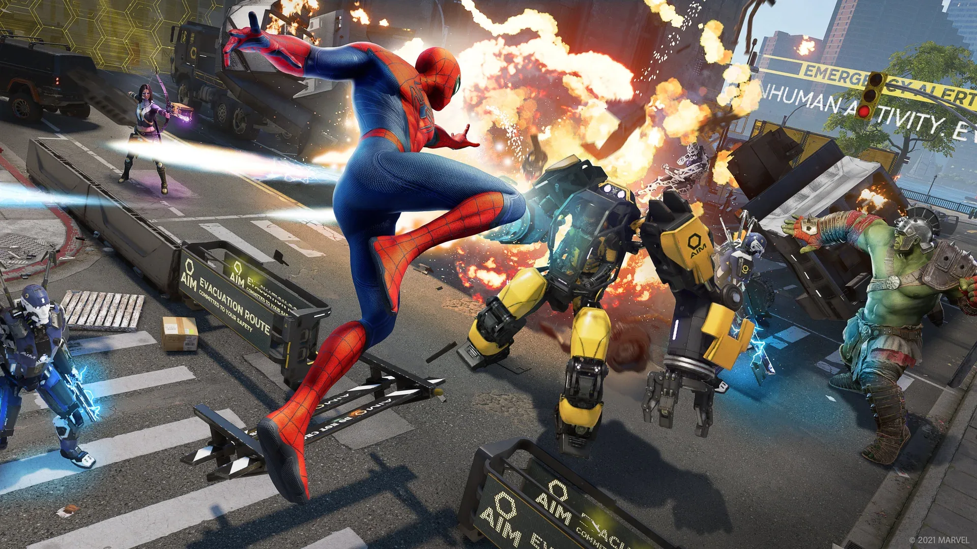 Captura de pantalla - Marvel's Avengers: Spider-Man - With Great Power