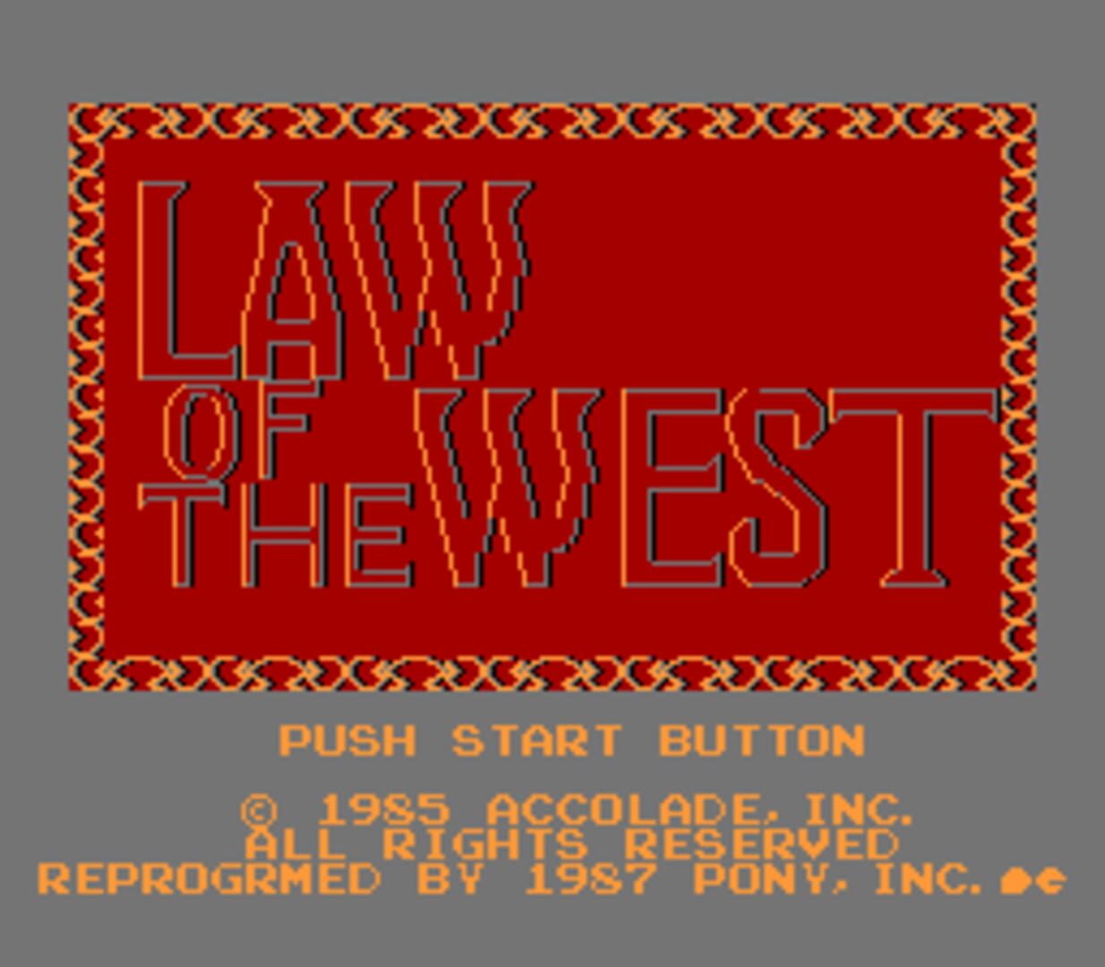 Captura de pantalla - Law of the West