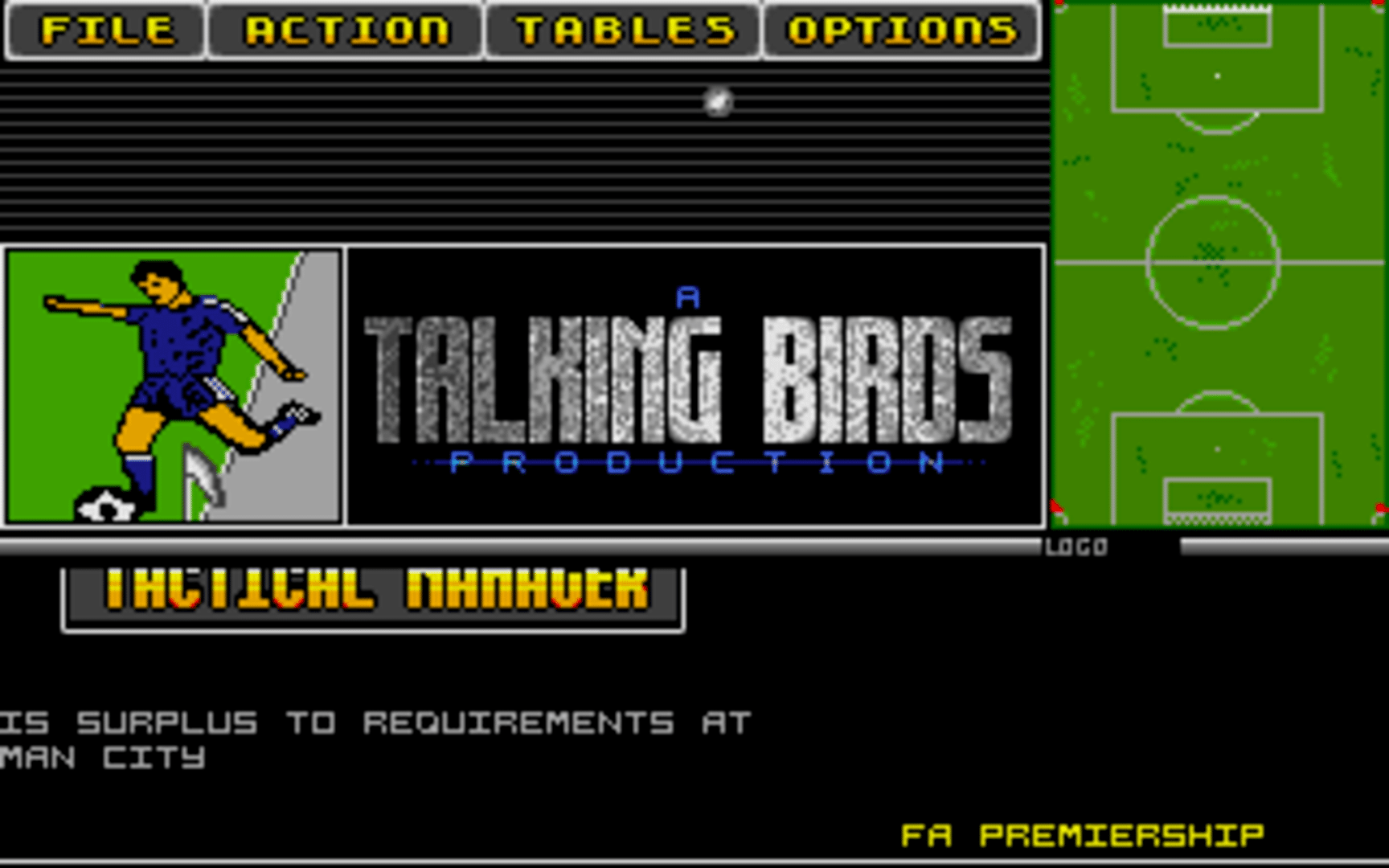 Tactical Manager screenshot