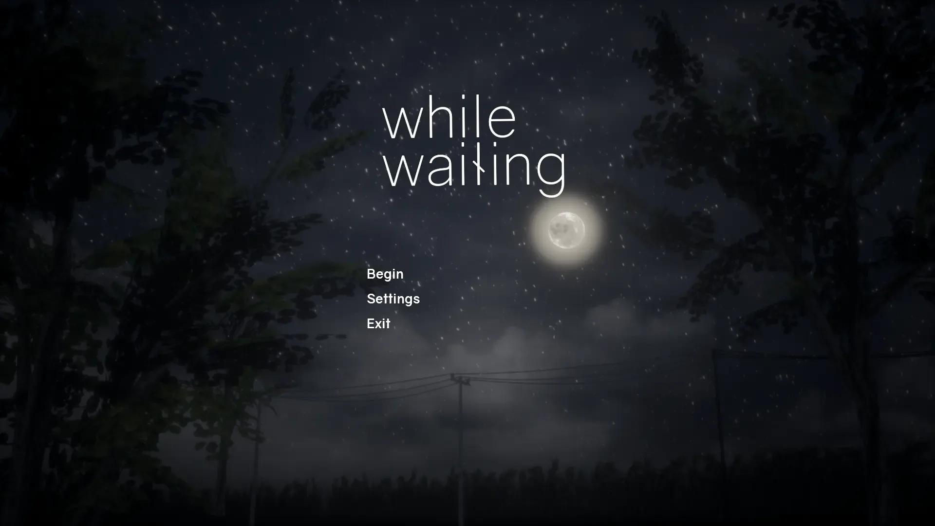 While Waiting