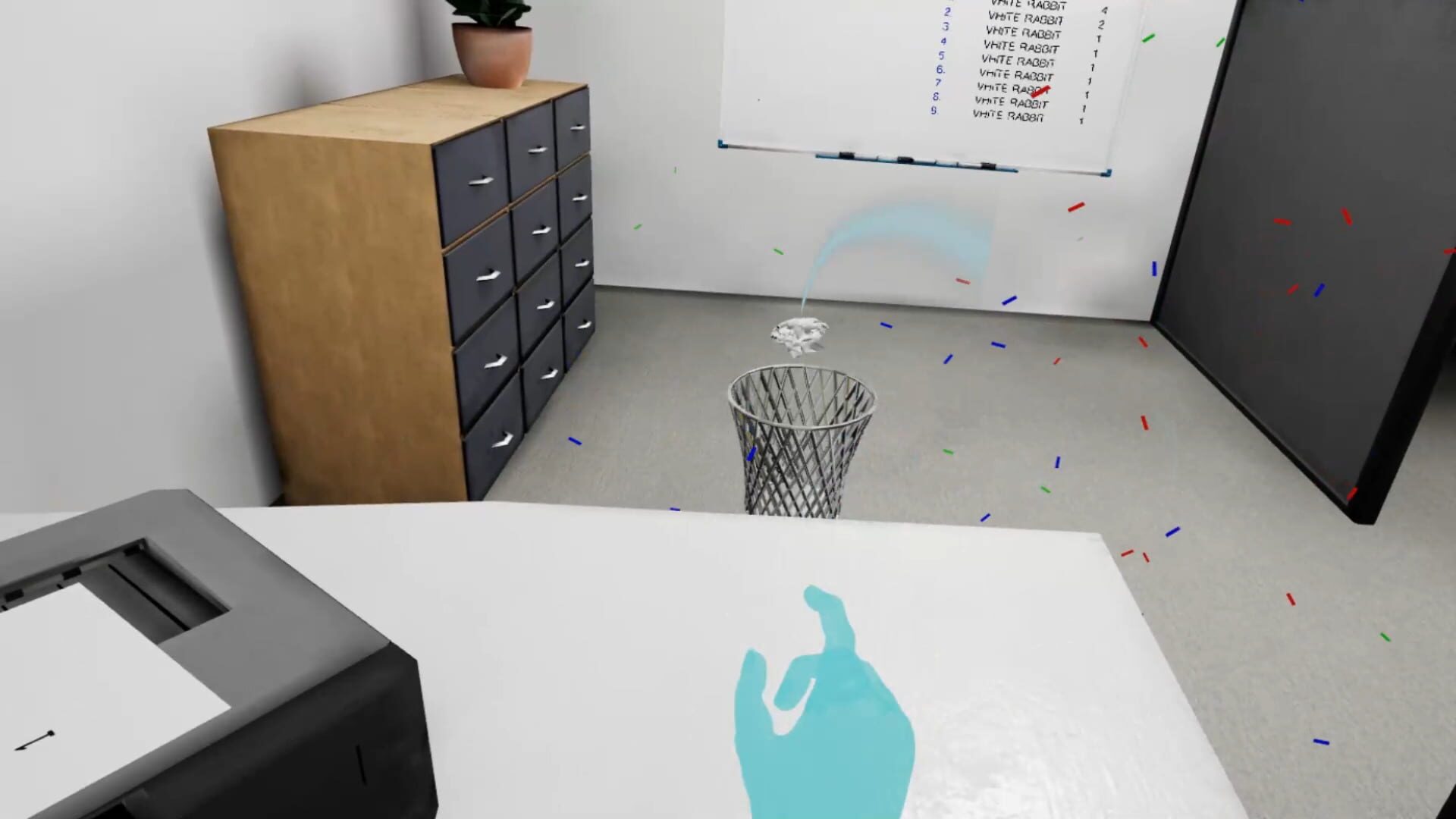 Wastepaperbin VR - Screenshot