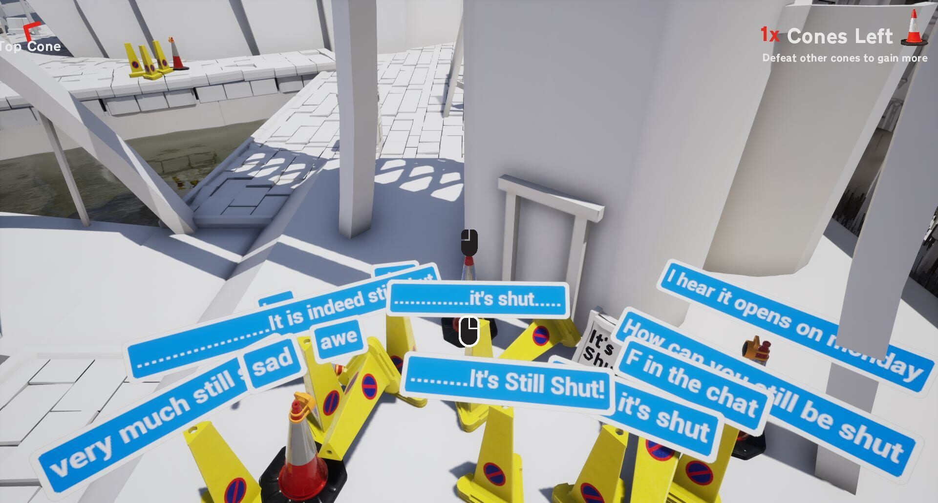 The Cone Game - Screenshot
