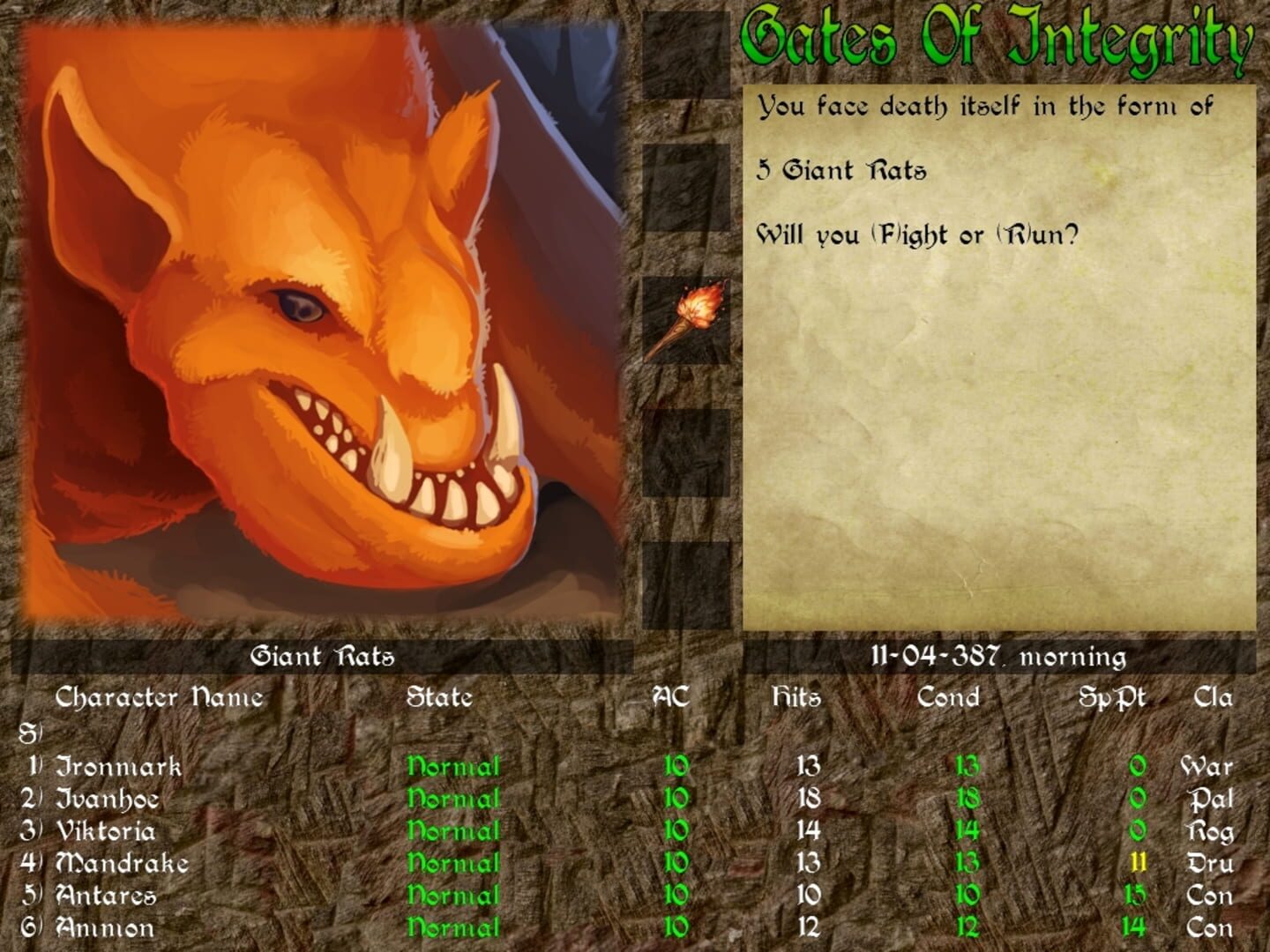 Gates of Integrity - Screenshot