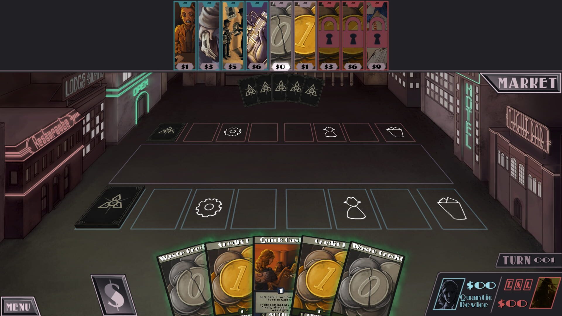 Agency: The Deckbuilding Card Game - Screenshot