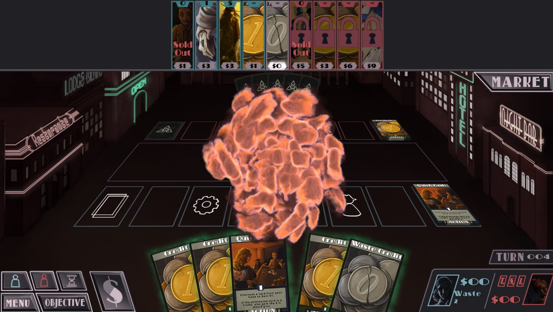 Agency: The Deckbuilding Card Game - Screenshot