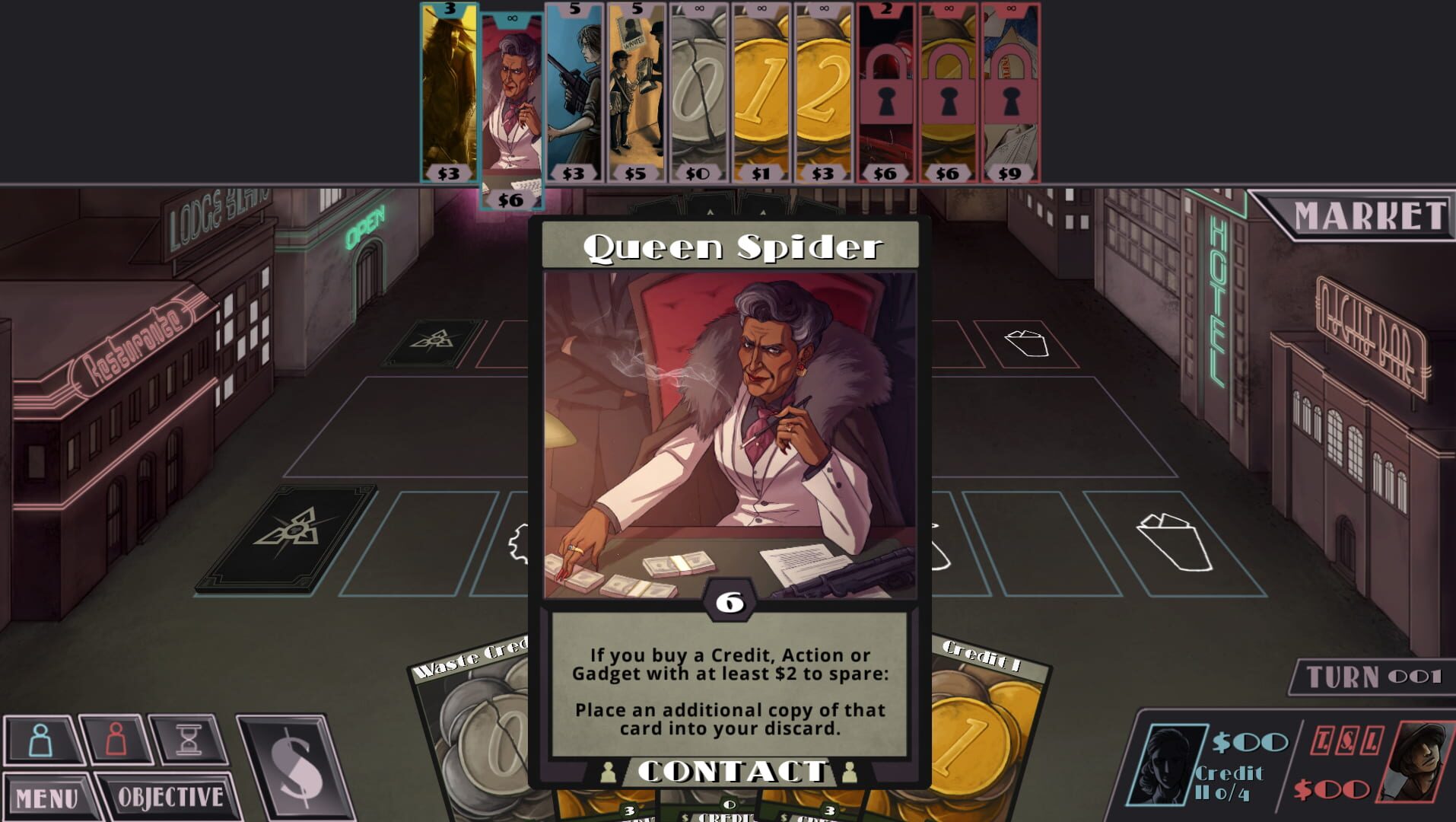 Agency: The Deckbuilding Card Game - Screenshot