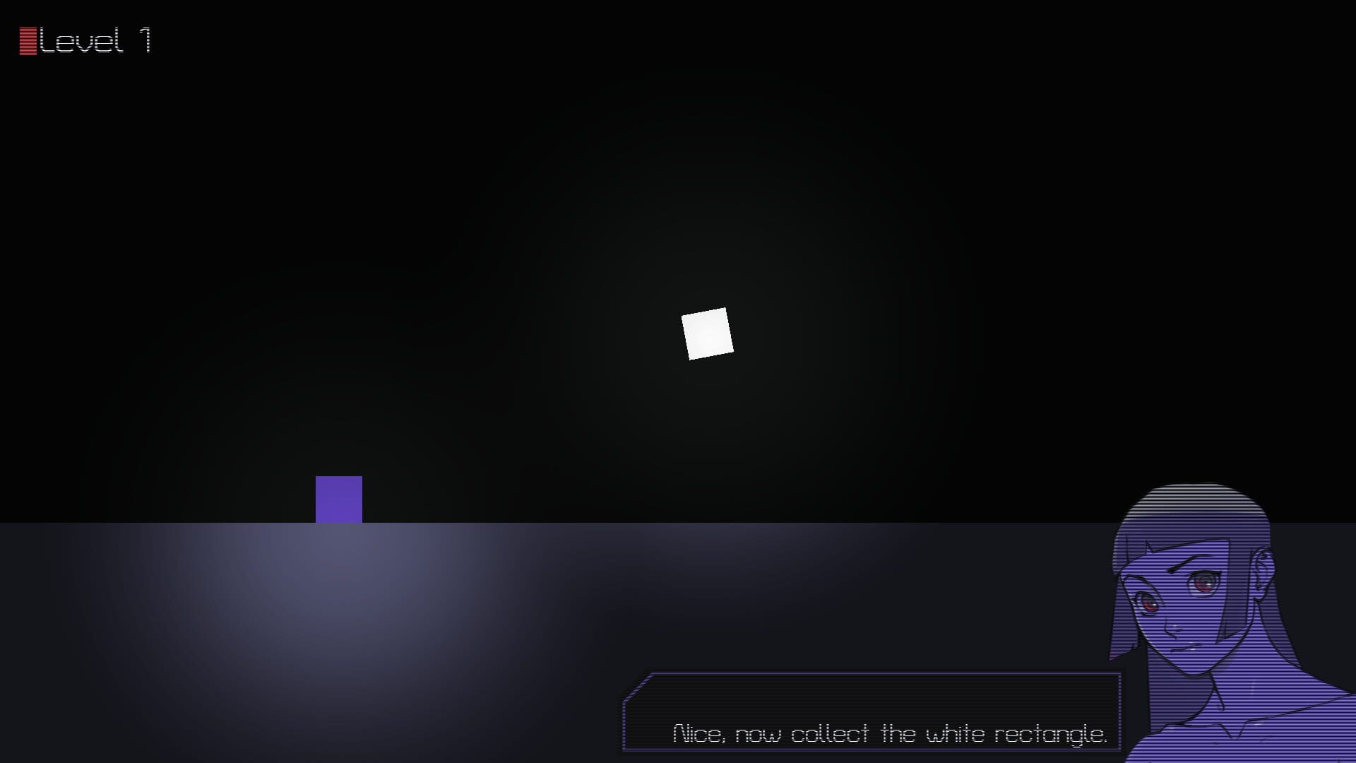White Rectangle - Screenshot