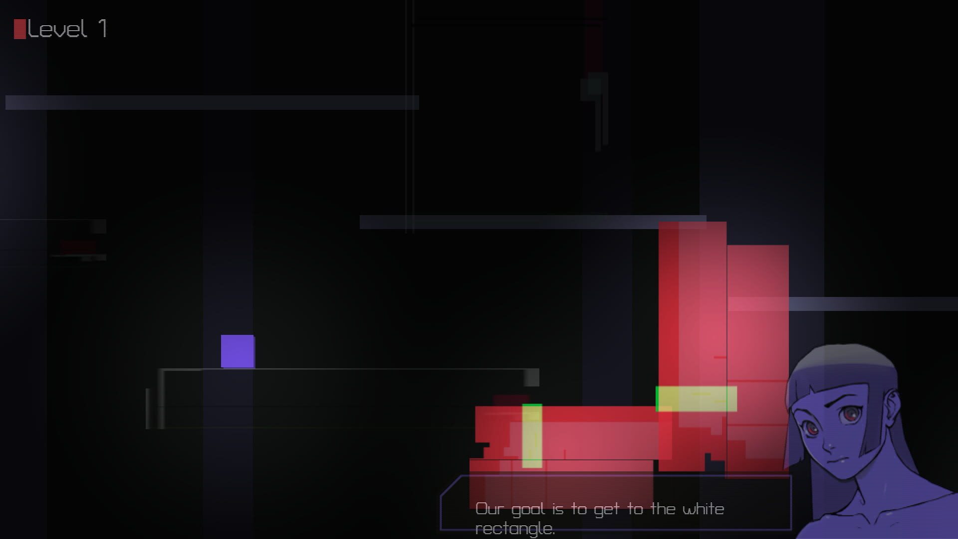 White Rectangle - Screenshot