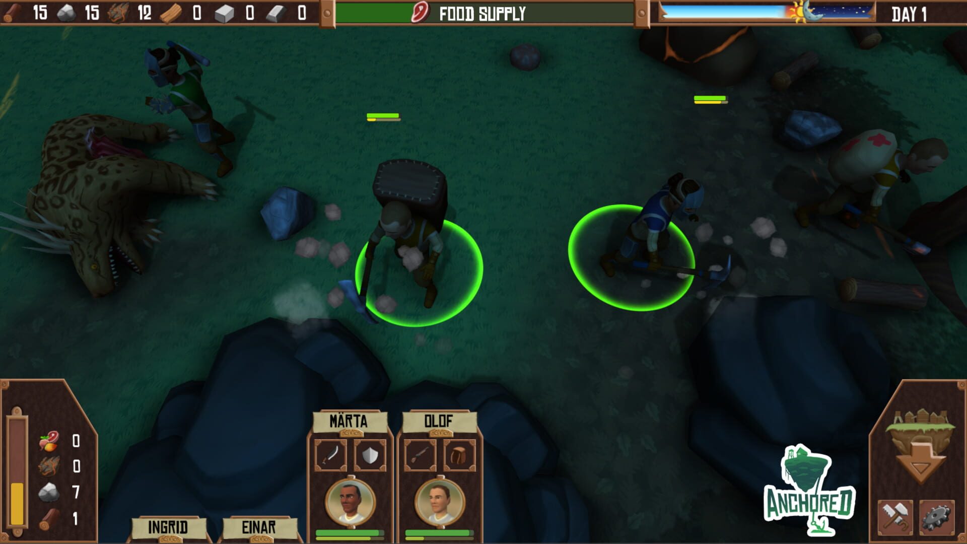 Anchored - Screenshot