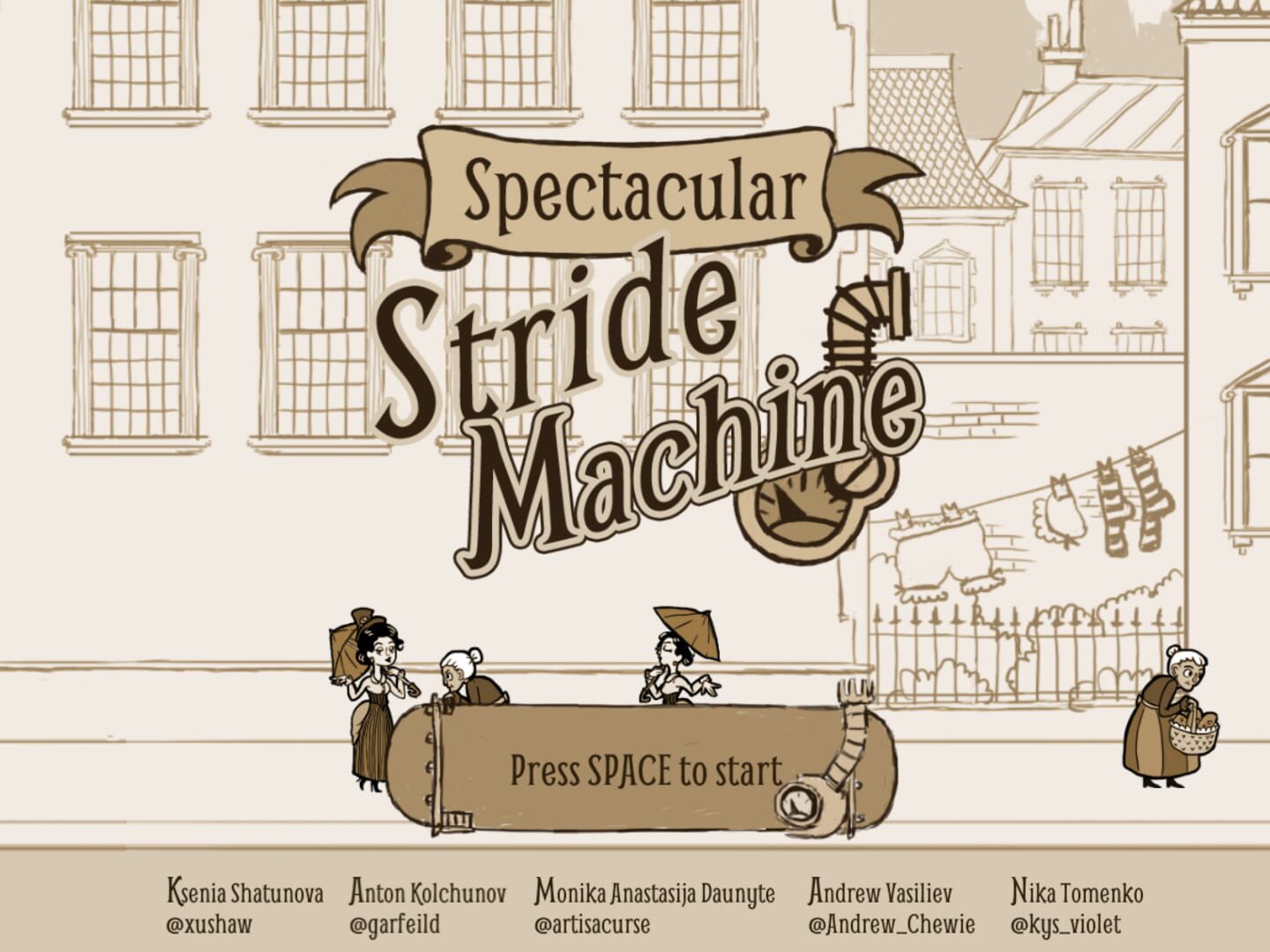 Spectacular Stride Machine - Screenshot