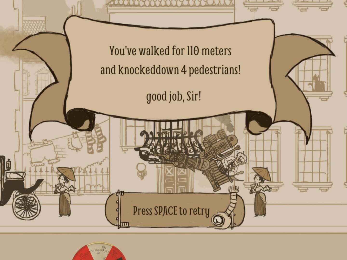 Spectacular Stride Machine - Screenshot