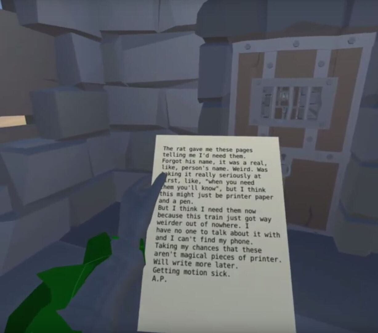 Dungeon Train VR - Screenshot