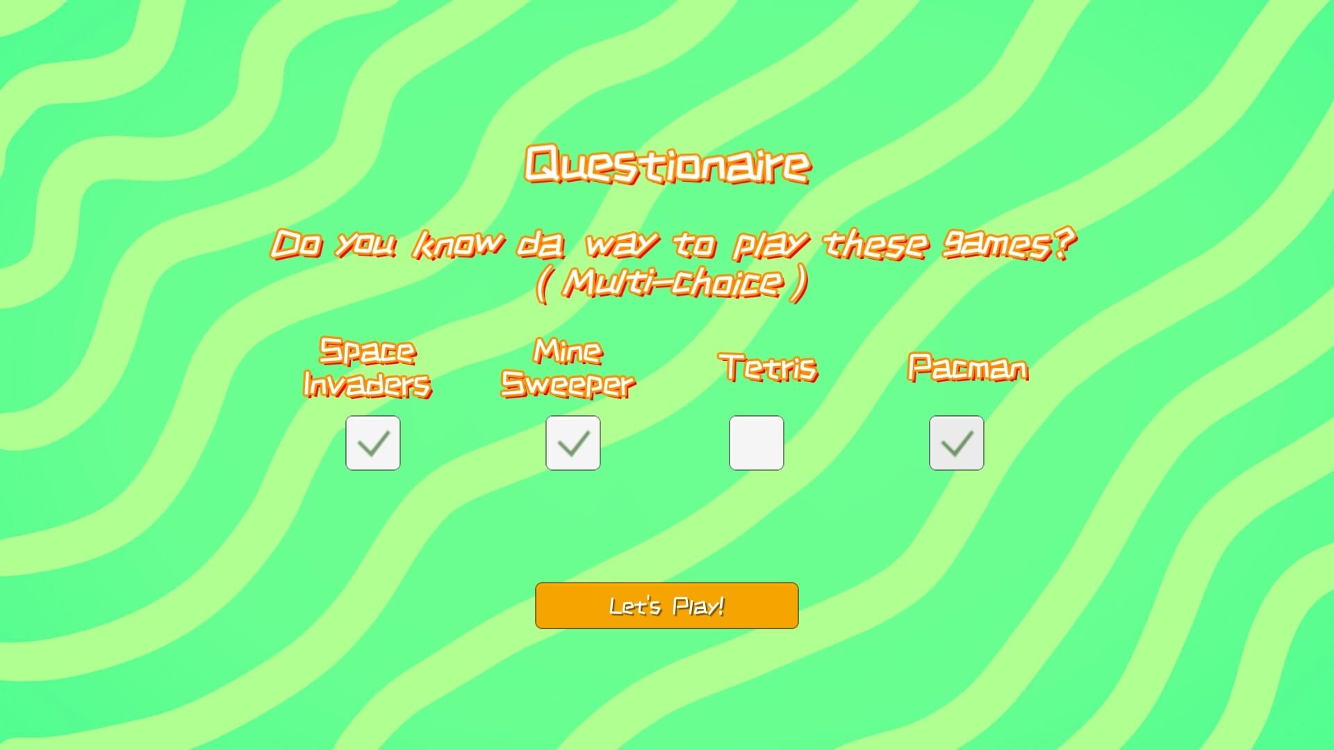 Not 4 Usual Games - Screenshot