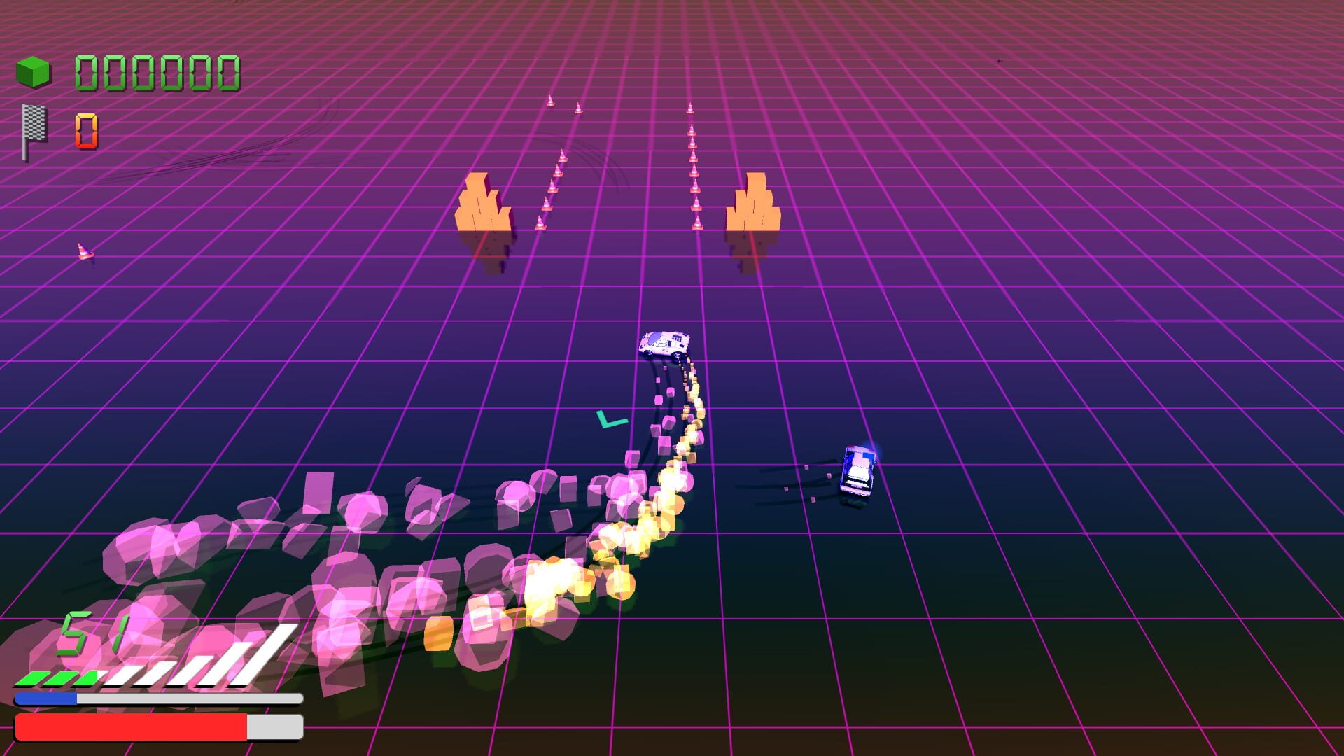 Super Retro Chase - Screenshot
