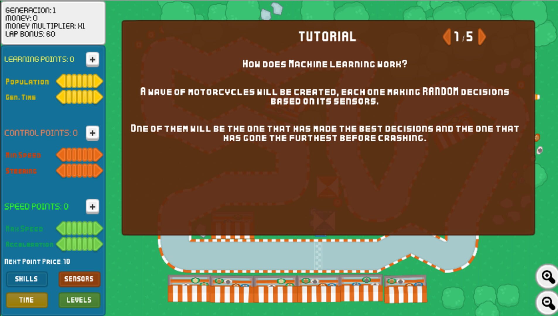 Idle Machine Learning - Screenshot