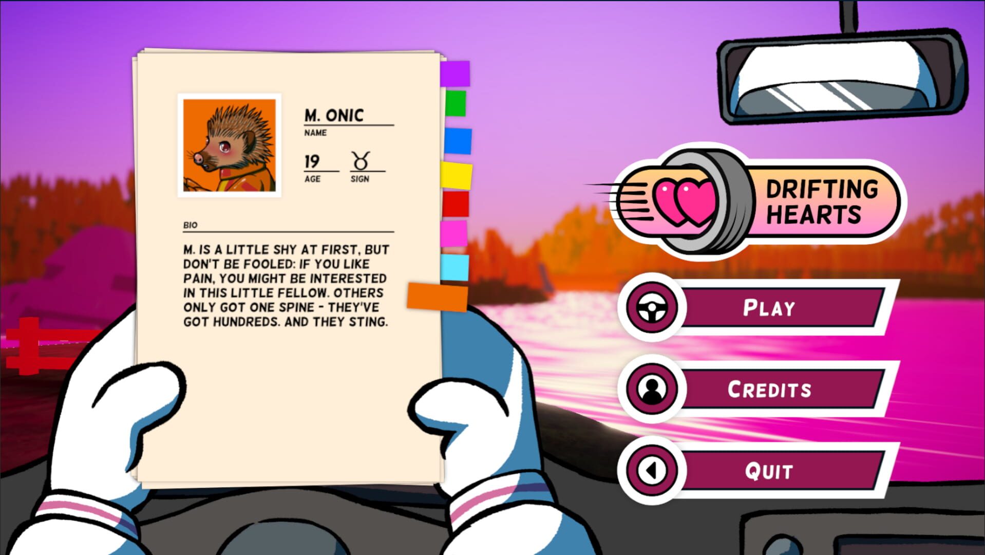 Drifting Hearts - Screenshot