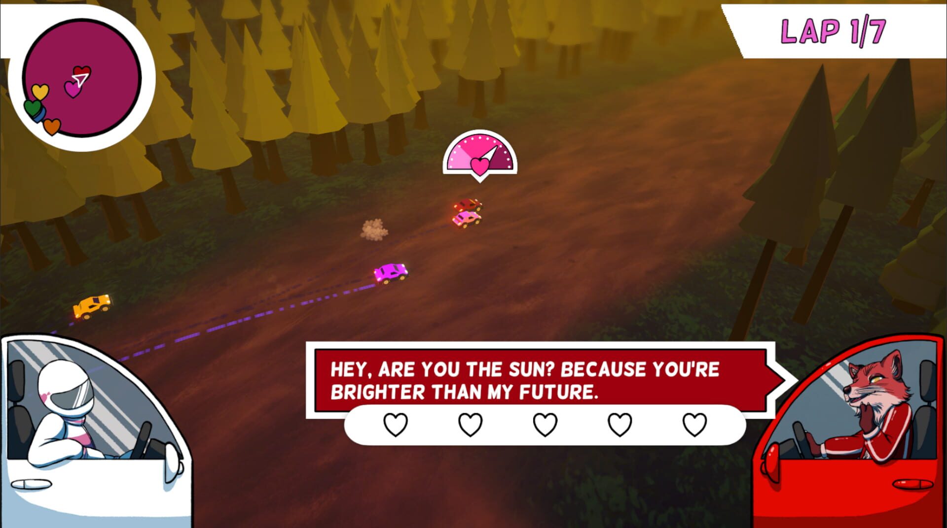 Drifting Hearts - Screenshot