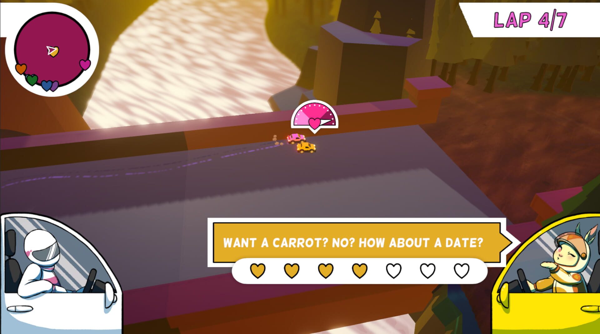 Drifting Hearts - Screenshot