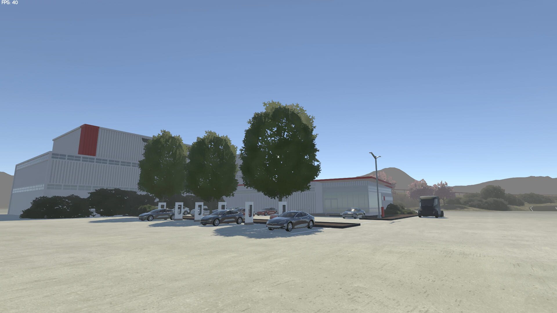 Tesla Motors Simulator - Screenshot