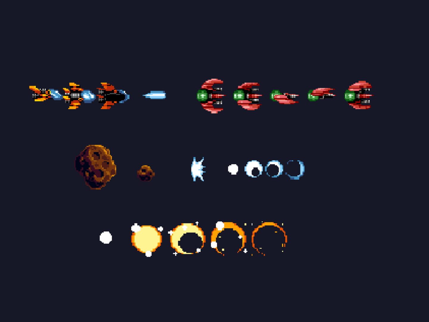 Warped Space Shooter - Screenshot