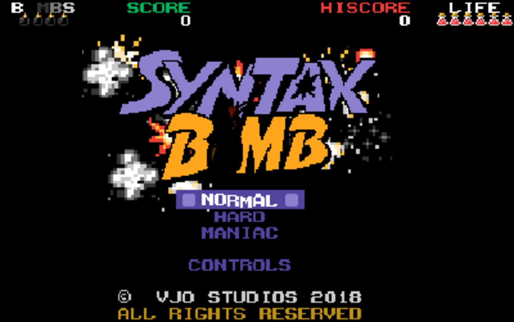 SyntaxBomb - Screenshot