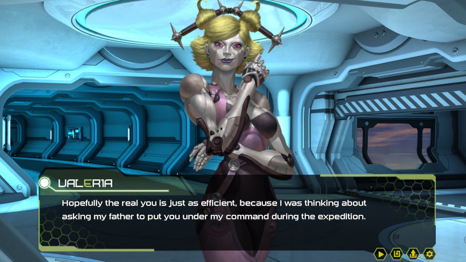 Spacelords: the unofficial visual novel - Screenshot