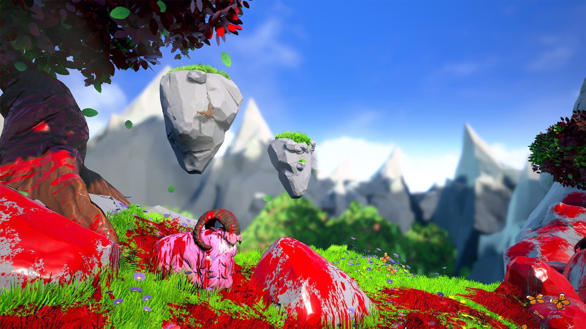 Super Bash Goats - Screenshot