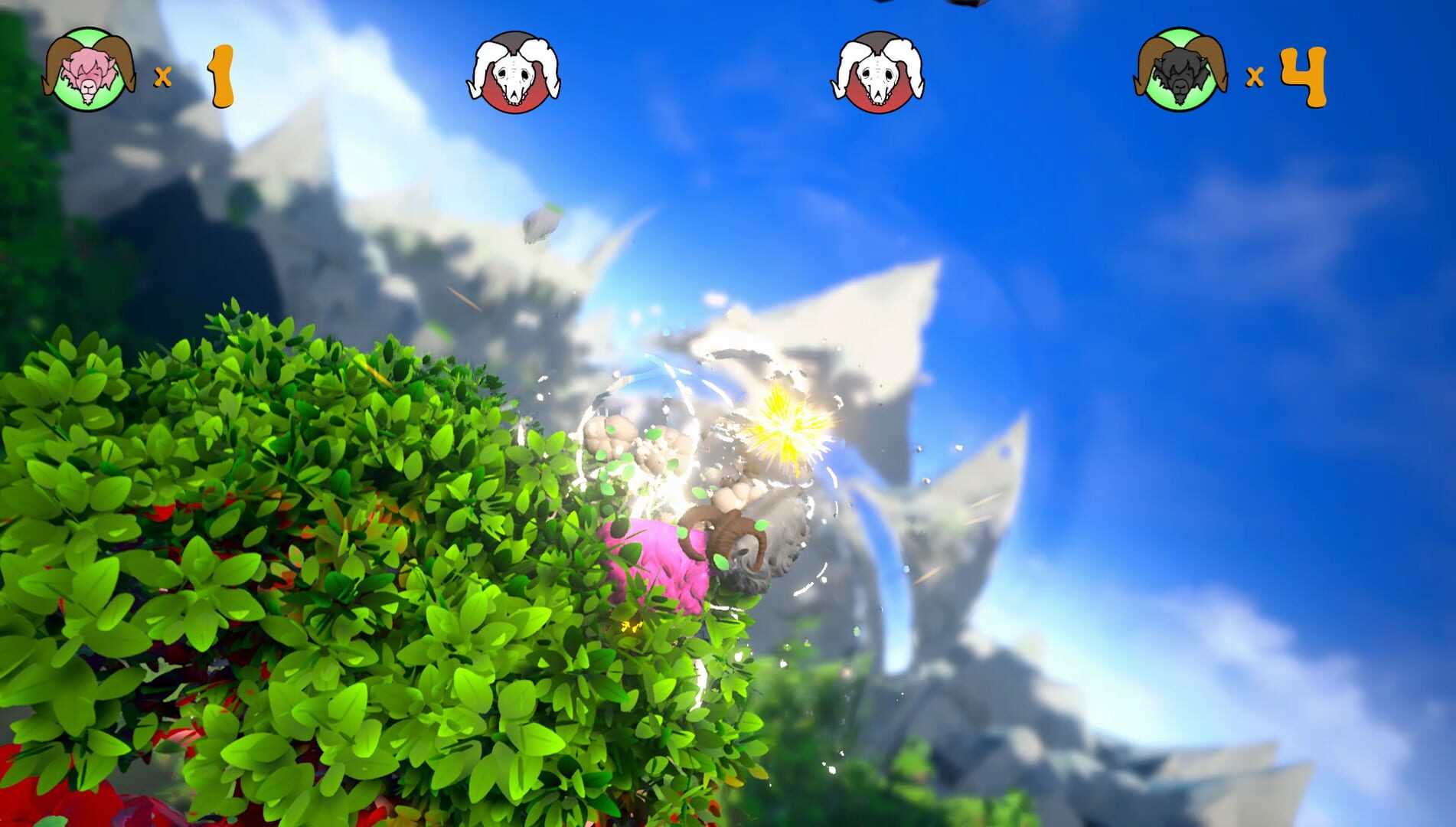 Super Bash Goats - Screenshot