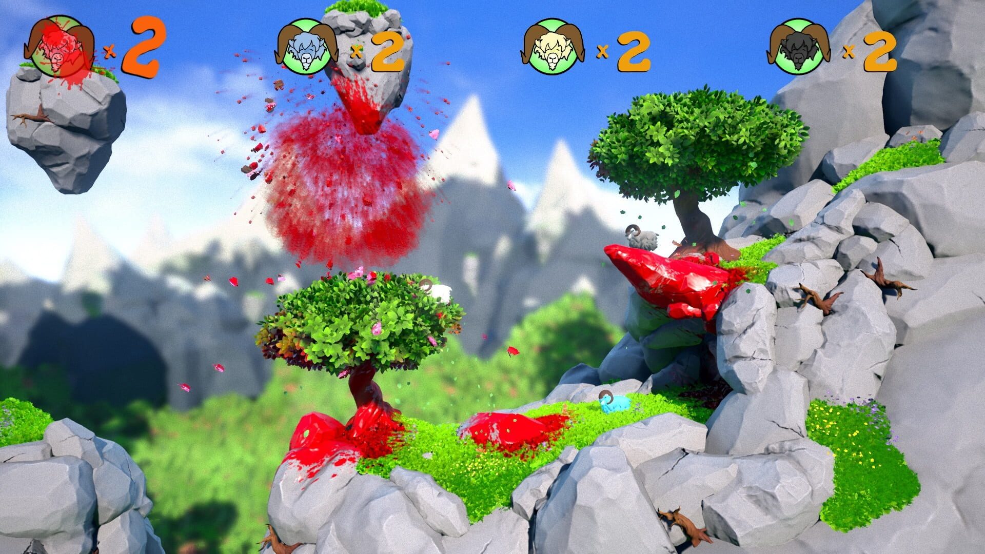 Super Bash Goats - Screenshot