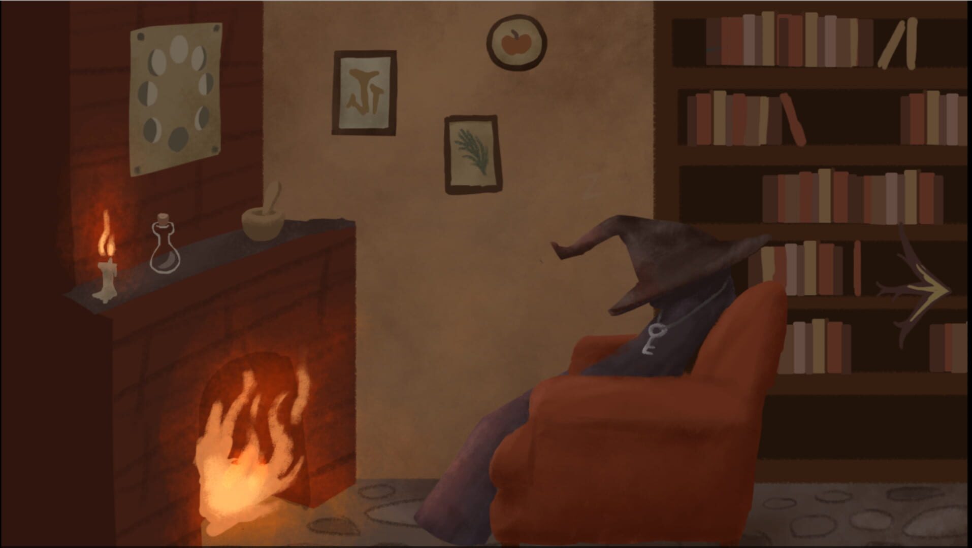Escape from witch cottage! - Screenshot