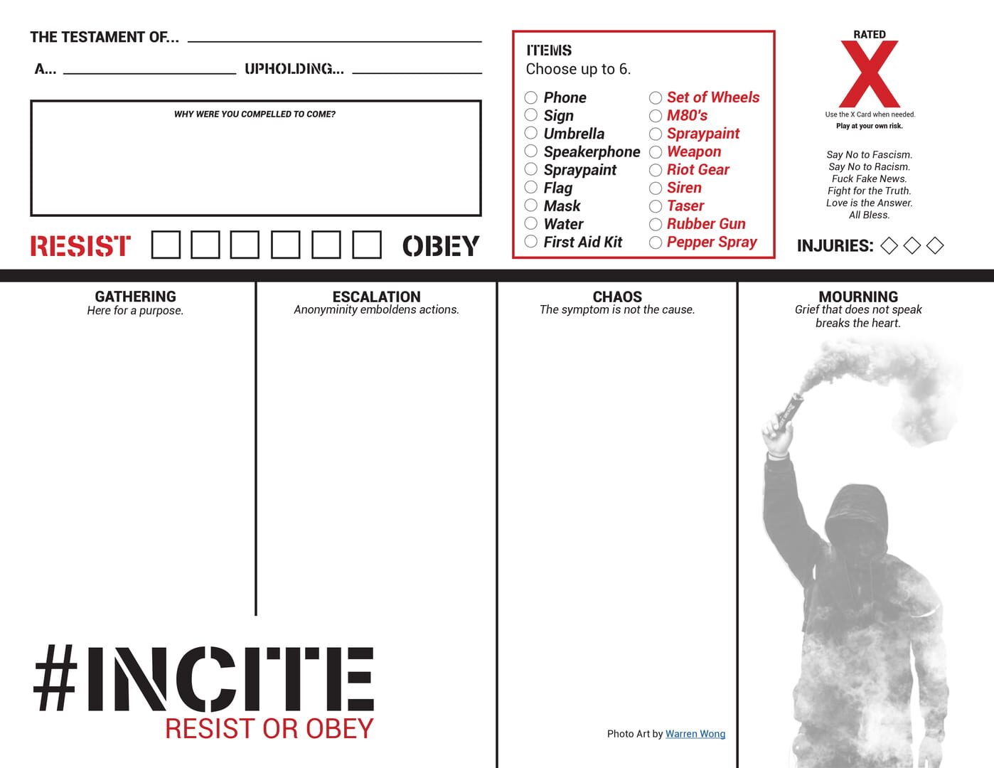 Incite - Screenshot