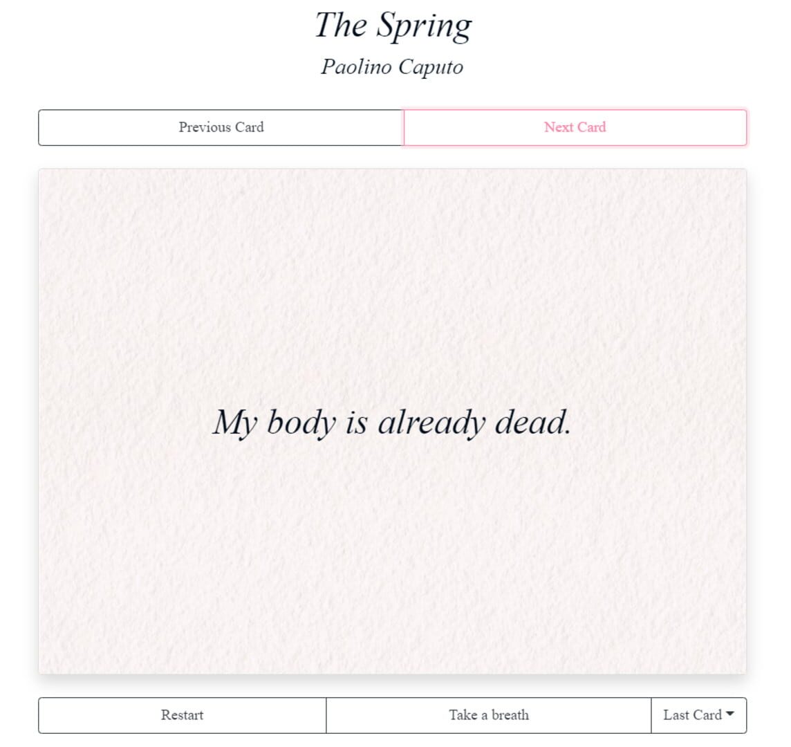 The Spring - Screenshot