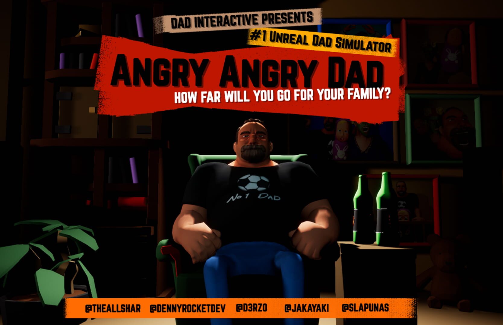 Angry Angry Dad - Screenshot