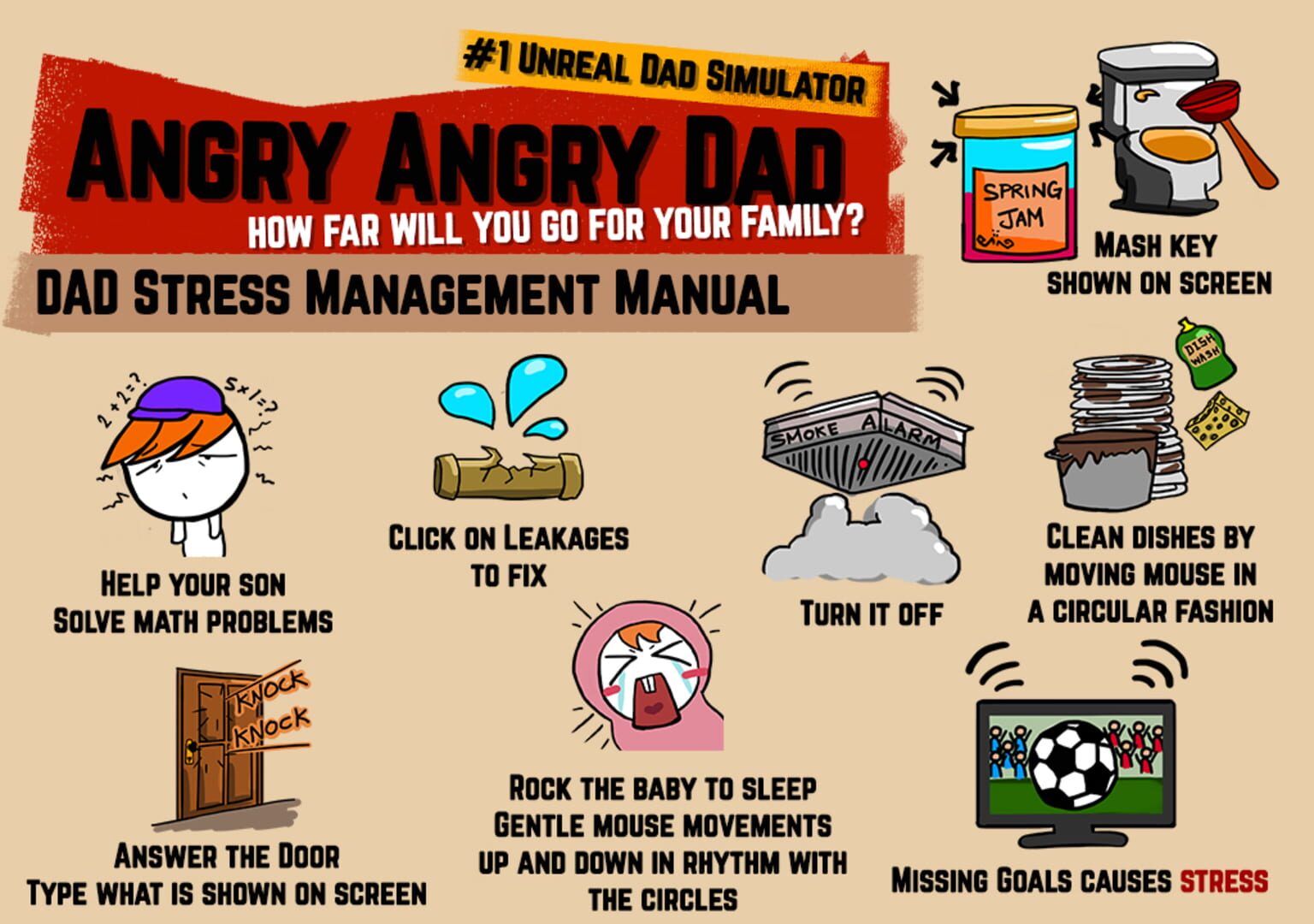 Angry Angry Dad - Screenshot