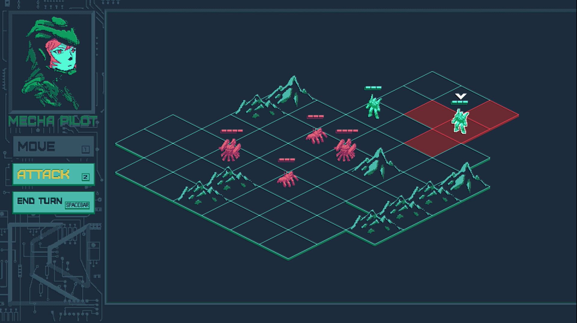 Mecha Genesis: Tactics - Screenshot