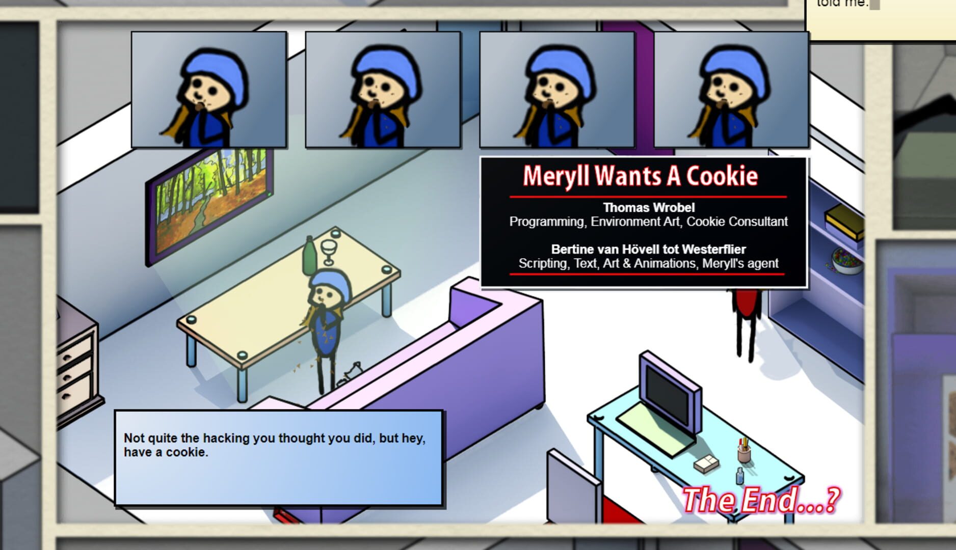 Meryll wants a Cookie - Screenshot