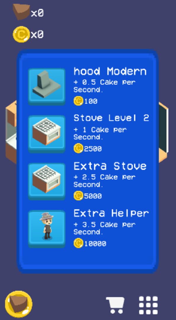 Cake Clicker - Screenshot