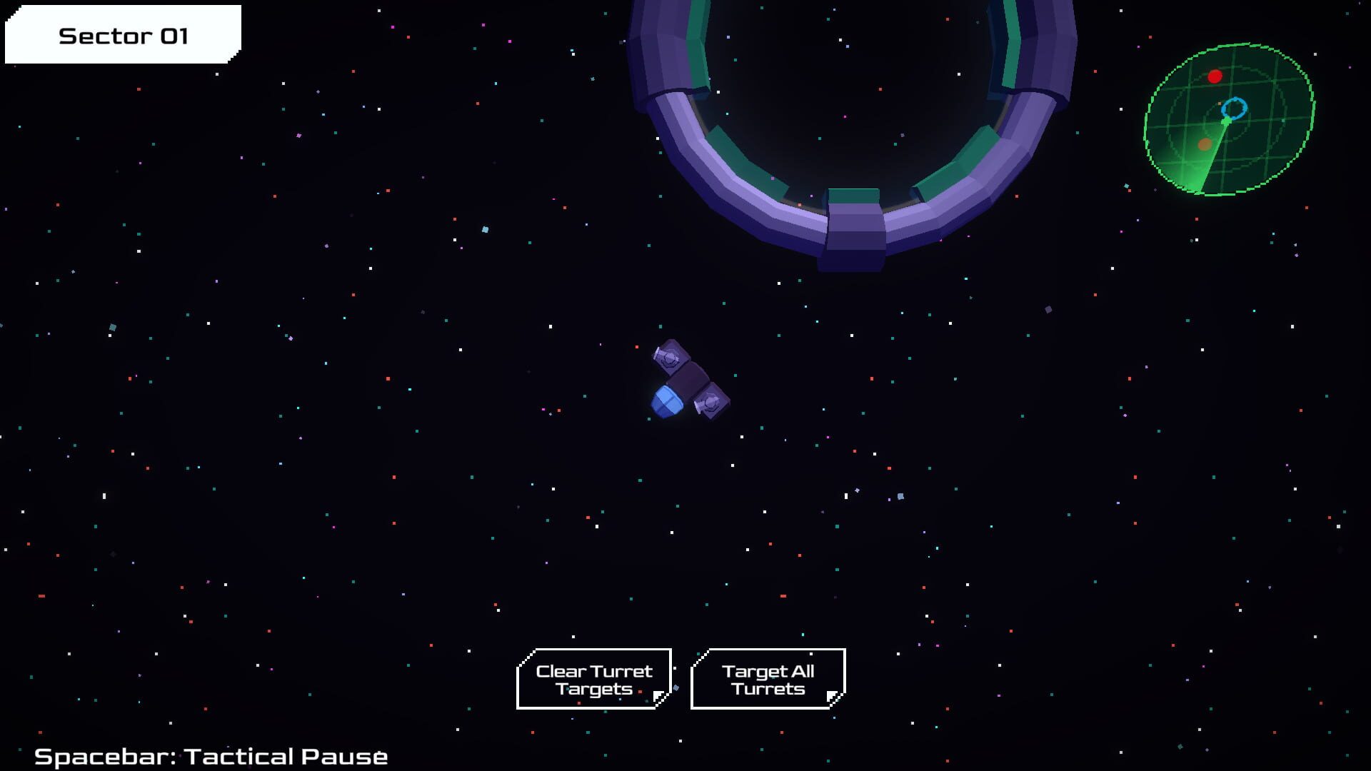 Space Scrap Shuffle - Screenshot