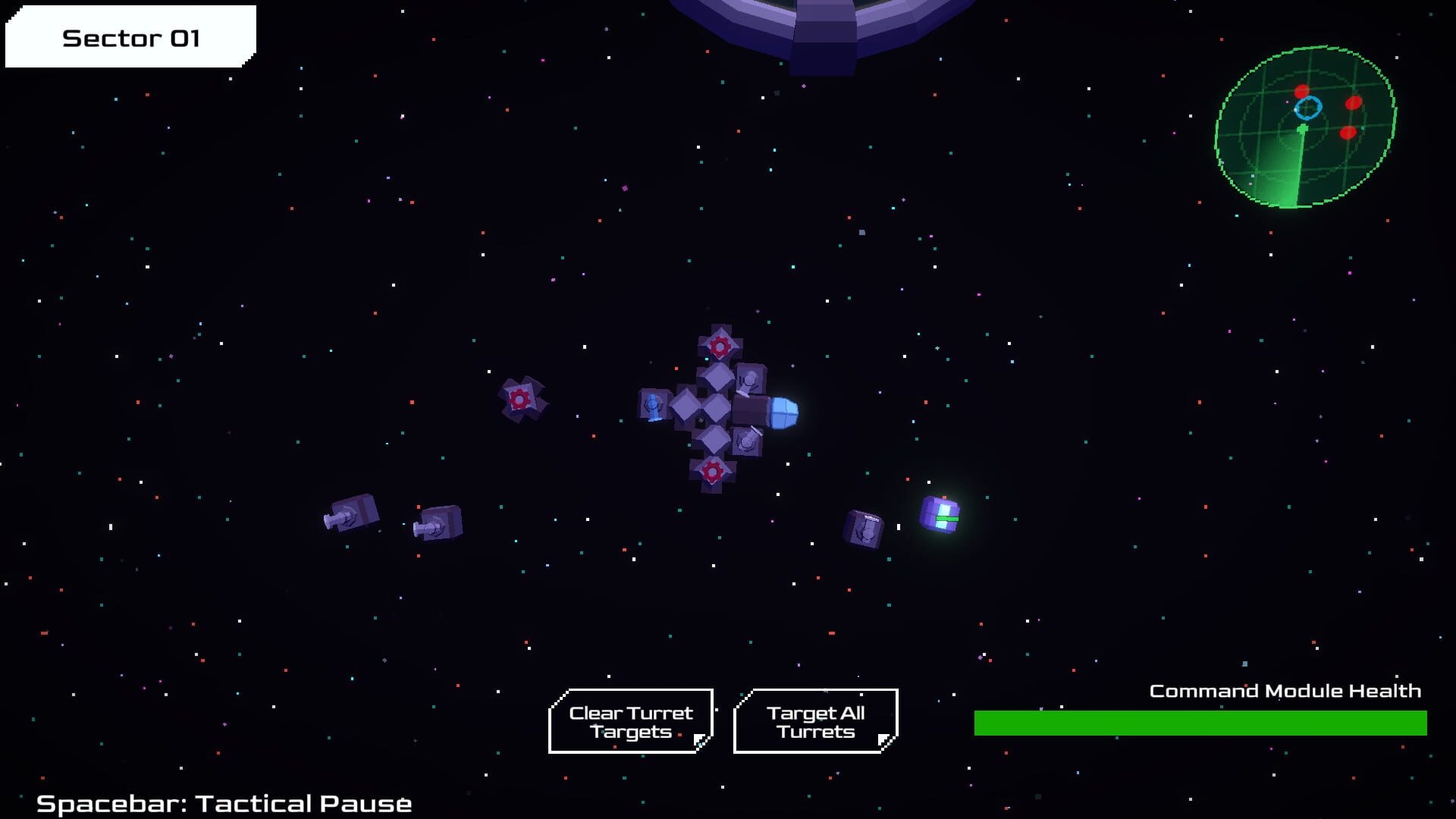 Space Scrap Shuffle - Screenshot