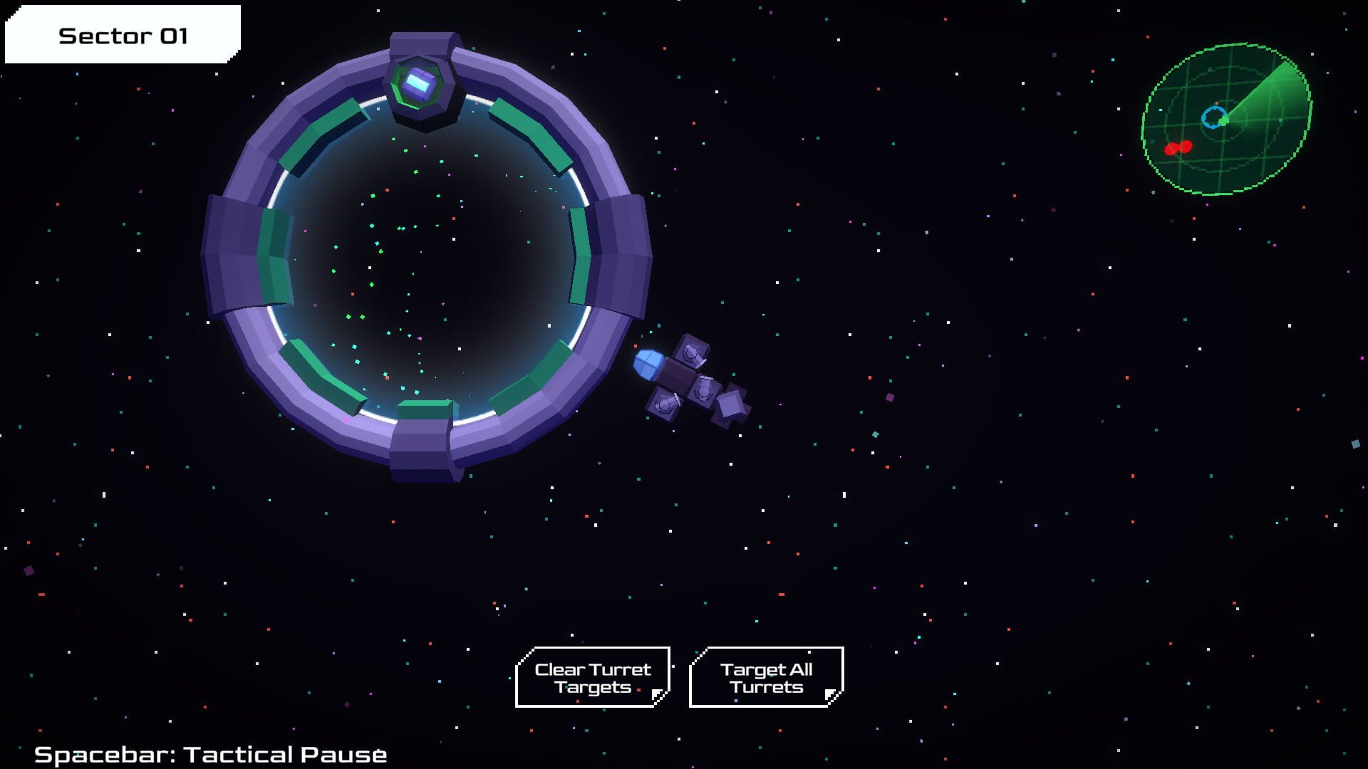 Space Scrap Shuffle - Screenshot