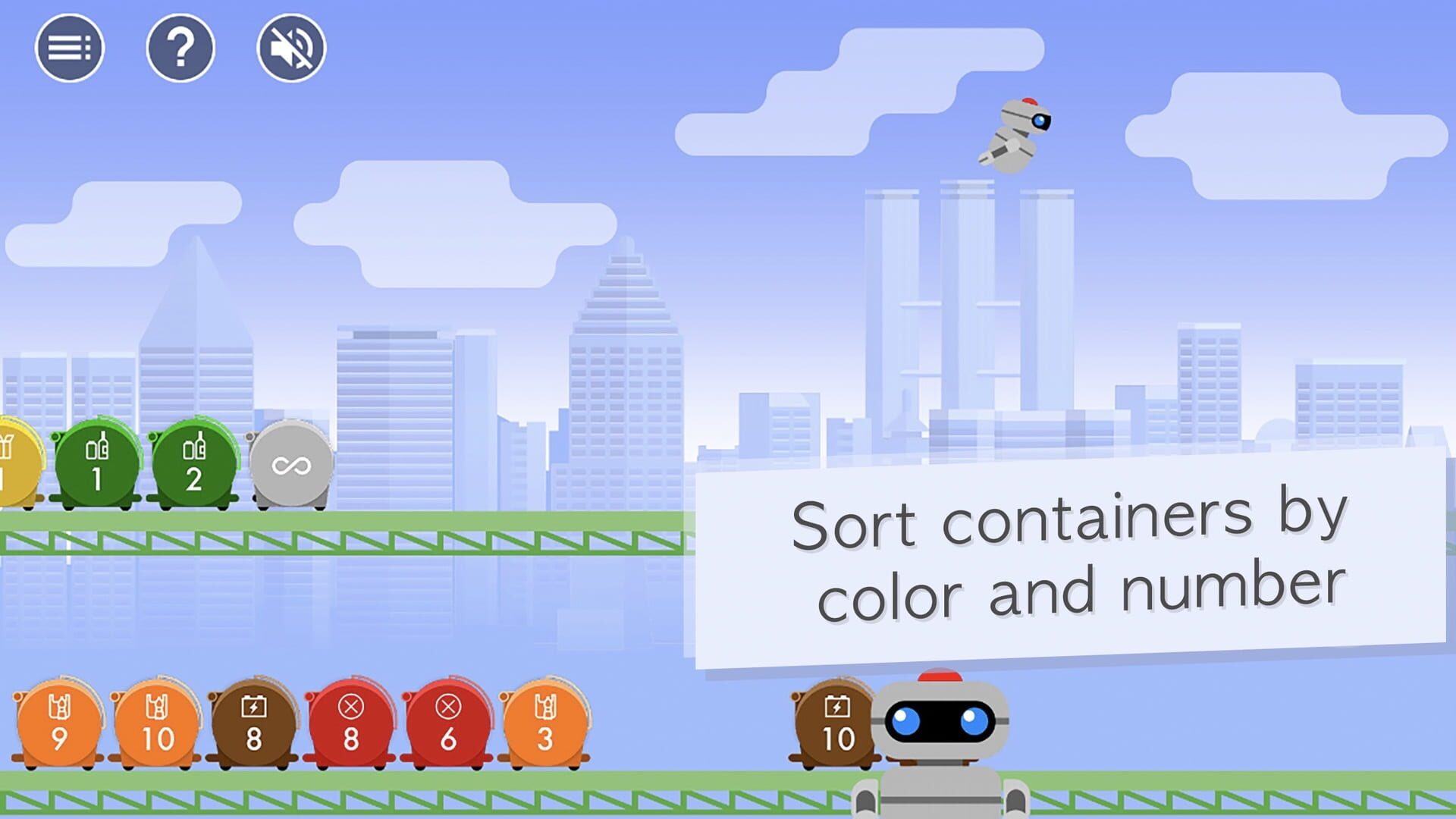 Waste recycling - Screenshot