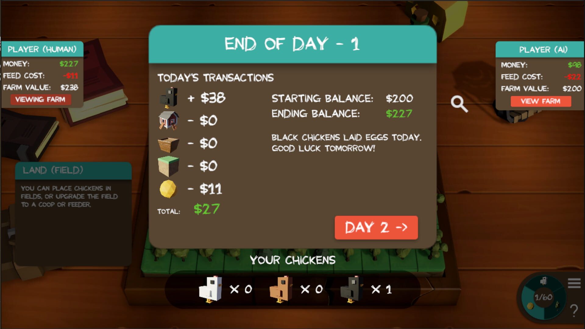 Cluck Cluck'em - Screenshot