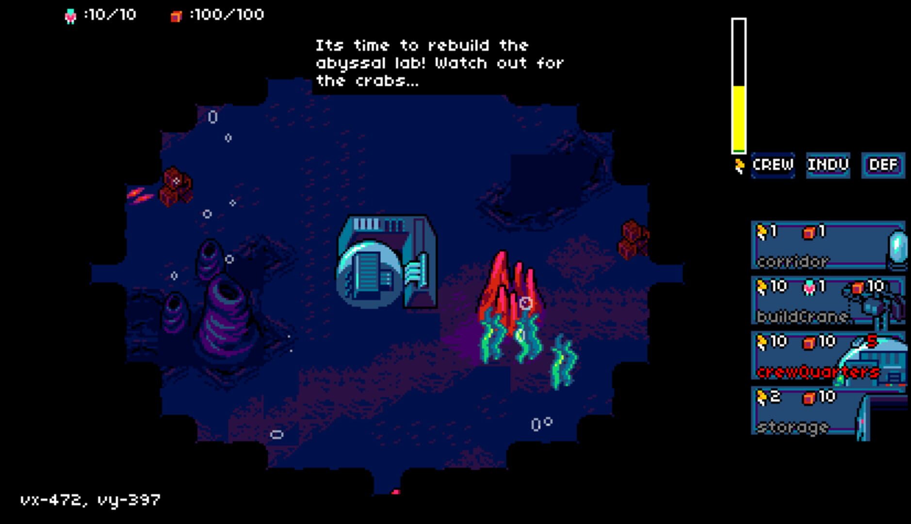 Abyssal Lab - Screenshot