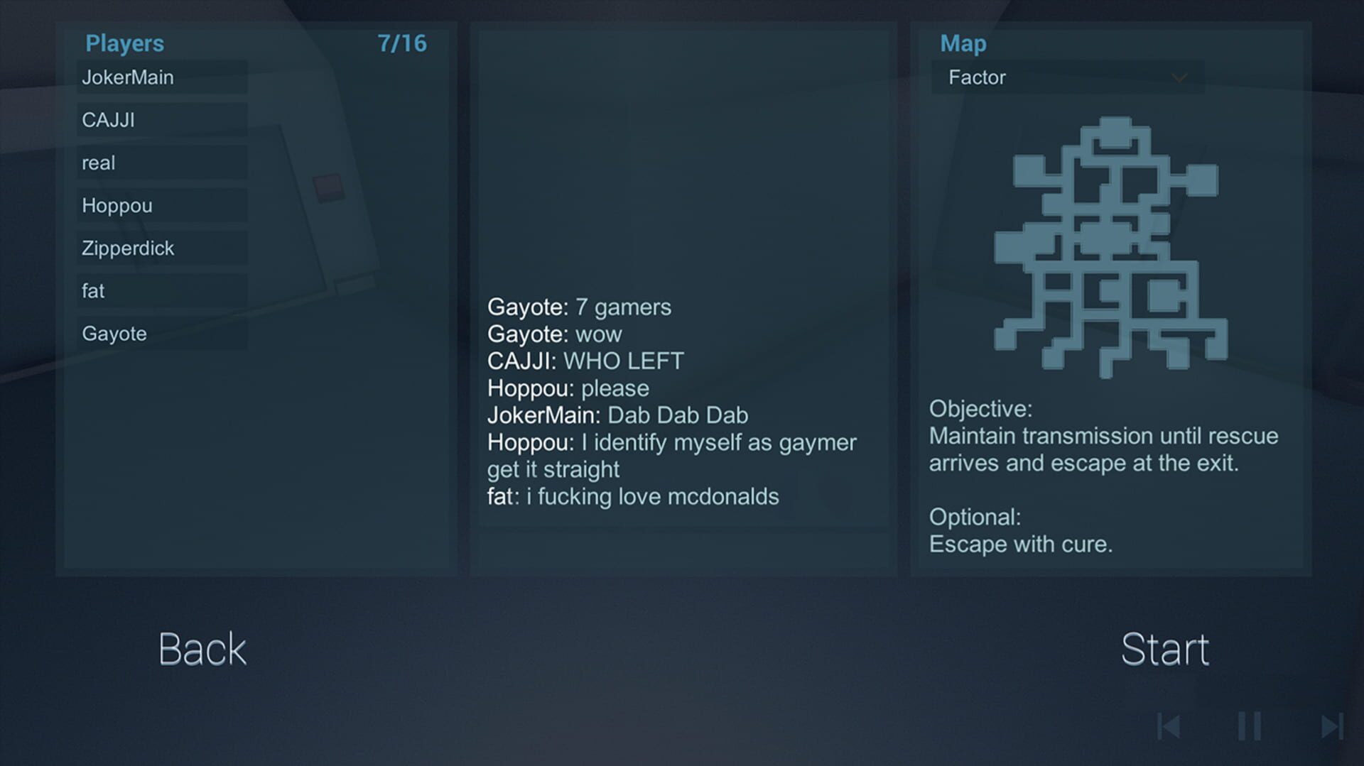 Control Room - Screenshot