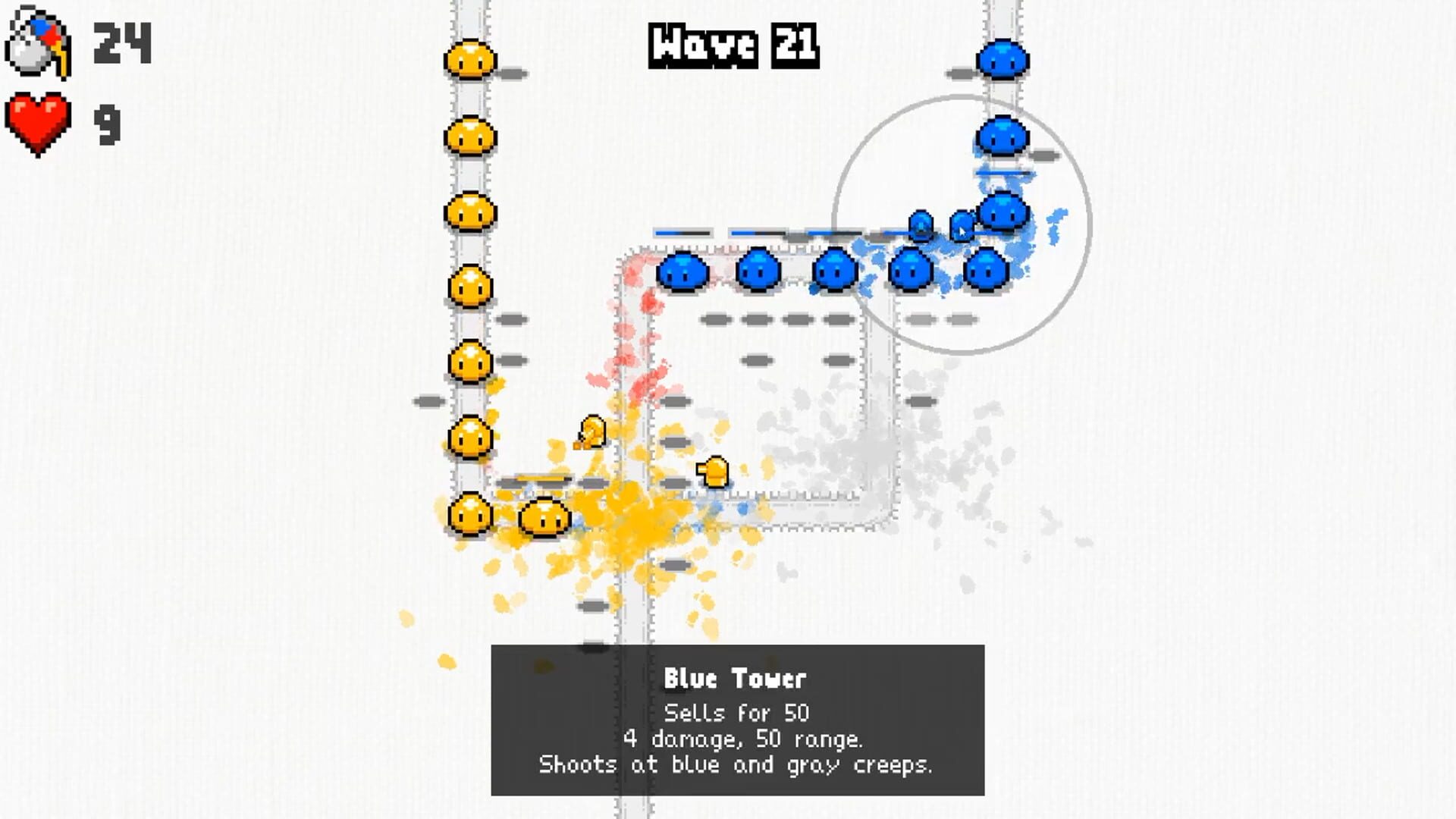 Paint Defense - Screenshot