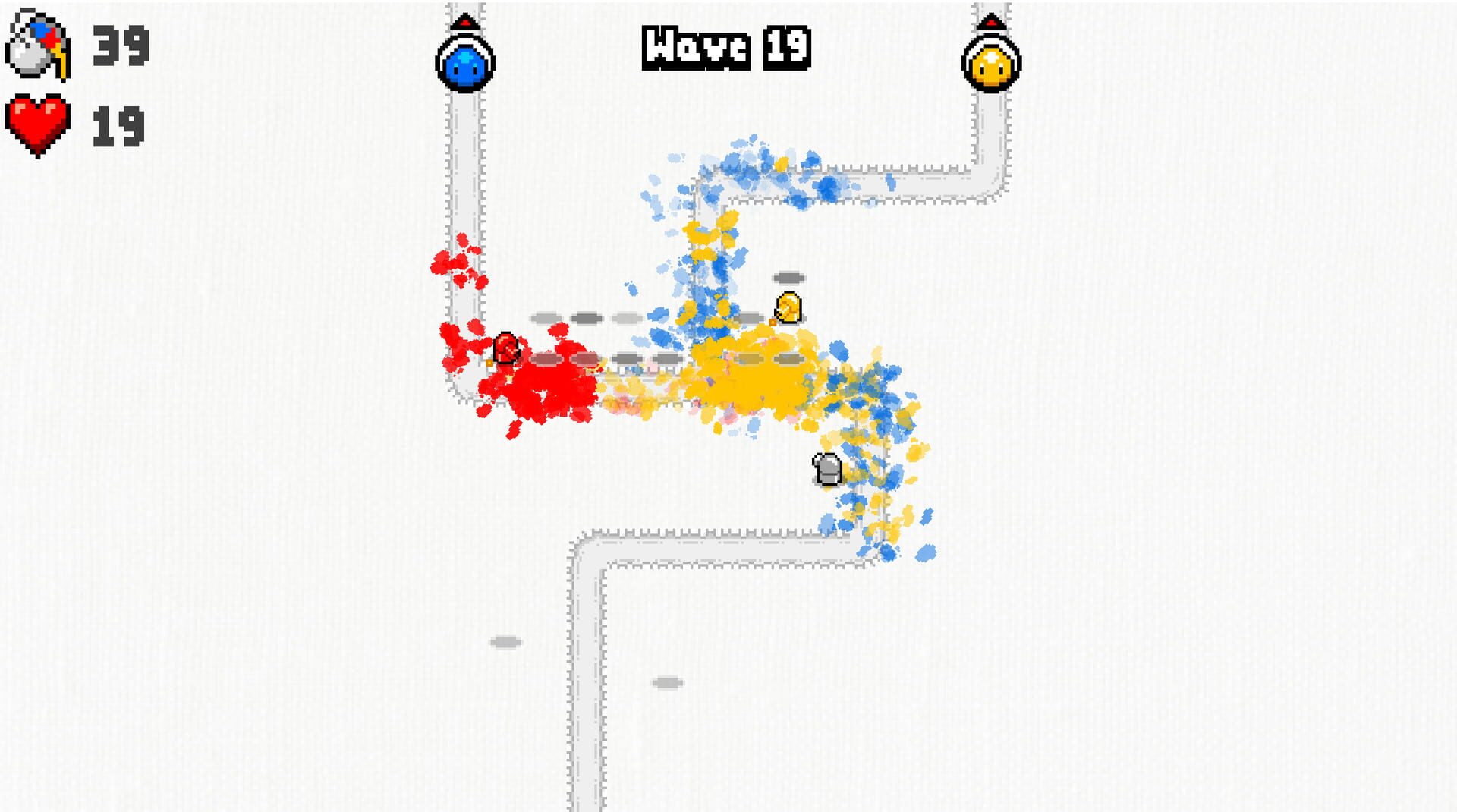 Paint Defense - Screenshot