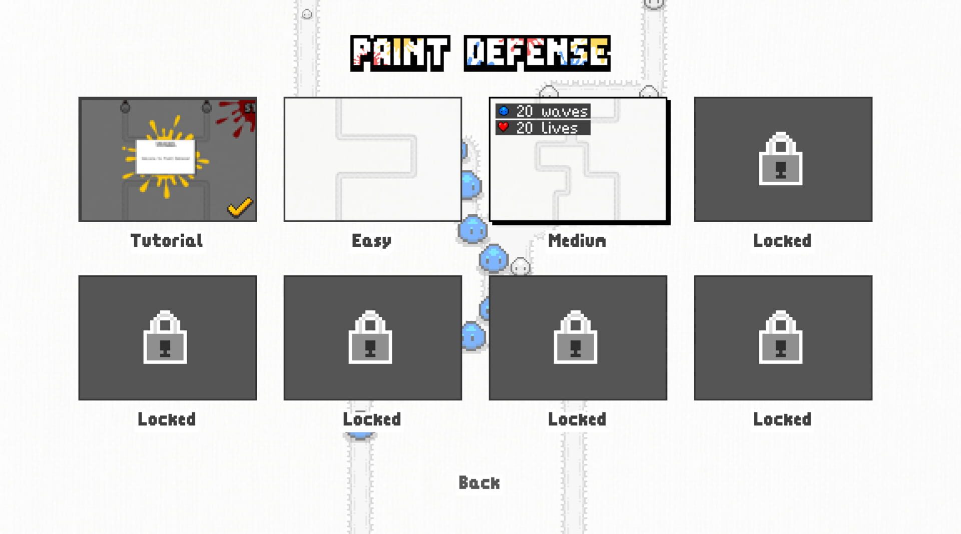 Paint Defense - Screenshot