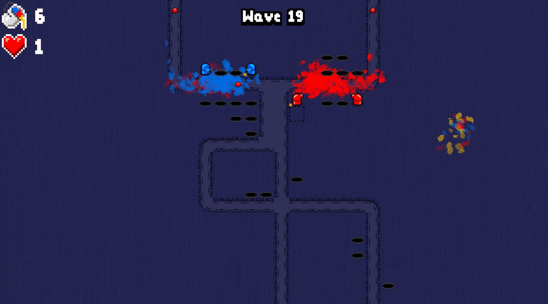 Paint Defense - Screenshot