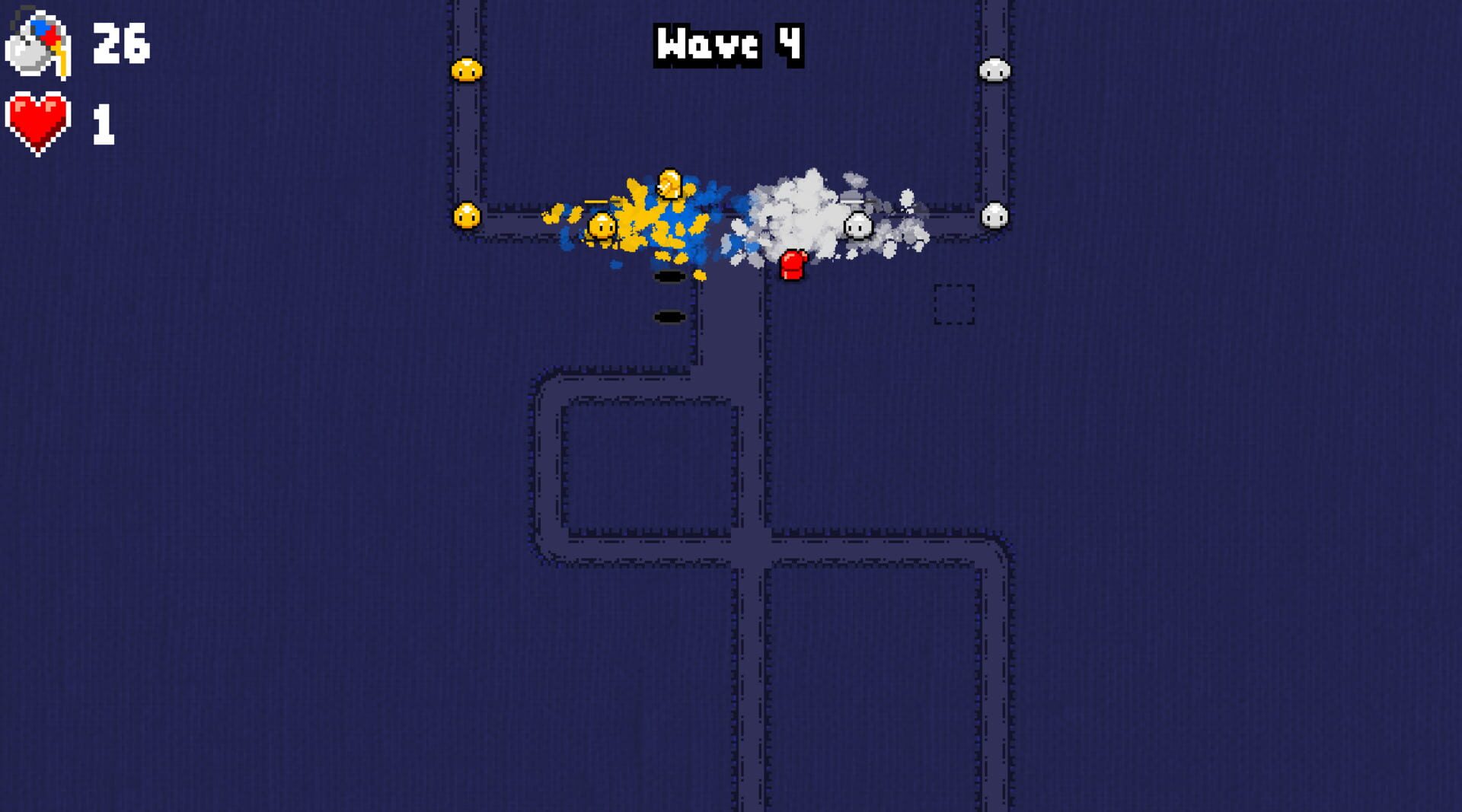 Paint Defense - Screenshot